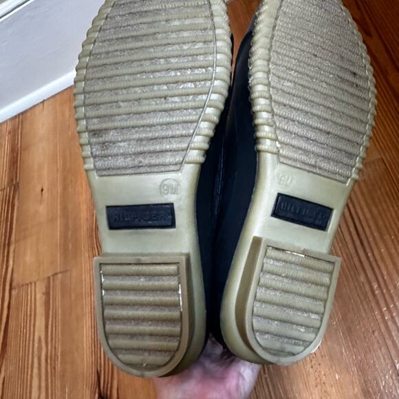 Tommy Hilfiger Twriani black zipper rain boot duck boot SIZE 9M - Picture 3 of 5